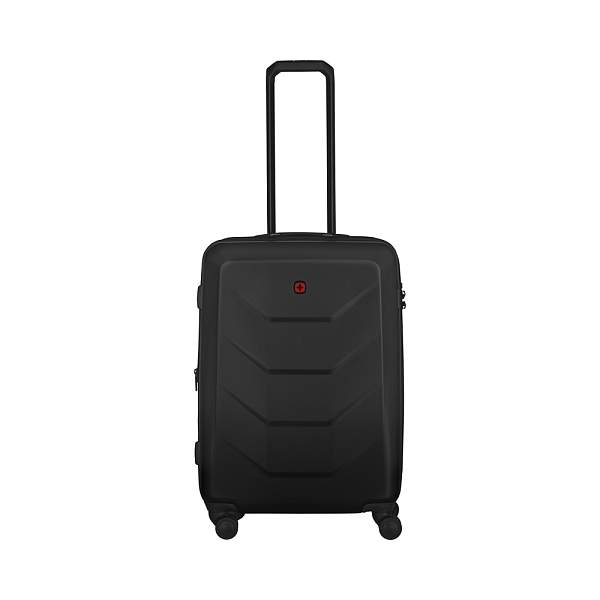 Чемодан WENGER Prymo, чёрный, средний, 45х65х26 см, 59 л, ABS+PC 612537 Wenger, Артикул: 612537 фото №1