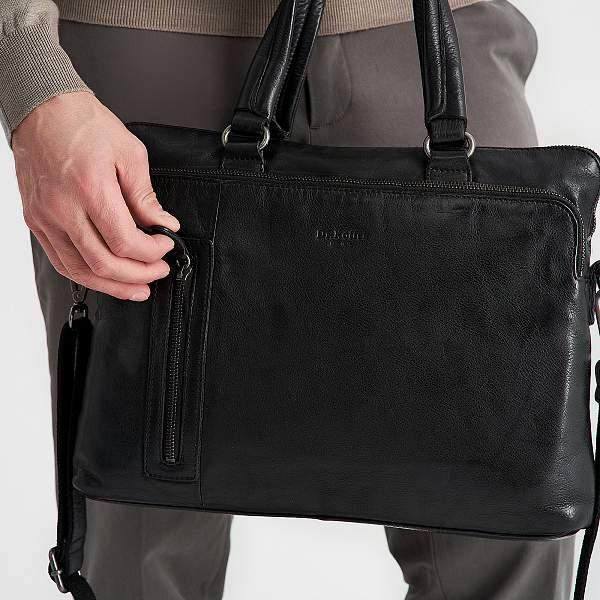 Сумка для документов мужская кожаная Dr.Koffer M402641-248-04 Dr.Koffer, Артикул: M402641-248-04 фото №1