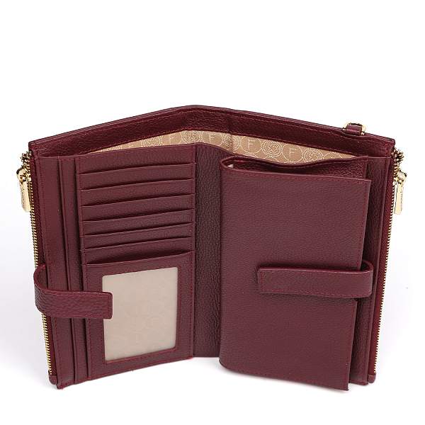 Q12D-53 FABRETTI Кошелек жен. нат. кожа Fabretti, Артикул: Q12D-53 фото №1