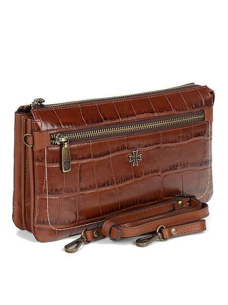 Клатч мужской Vasheron, Артикул: 9449-Croco Brown фото №1