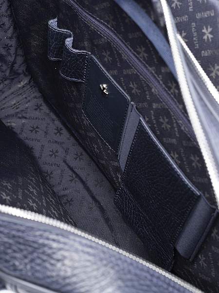 Кожаный портфель-сумка Narvin 9767-Bridge D.Blue Vasheron, Артикул: 9767-Bridge D.Blue фото №1