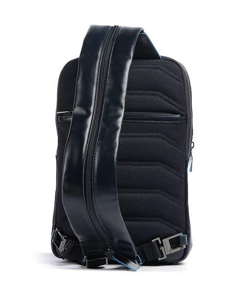 Рюкзак с одной лямкой Piquadro из натуральной кожи Piquadro, Артикул: CA6589B2/BLU2 фото №1