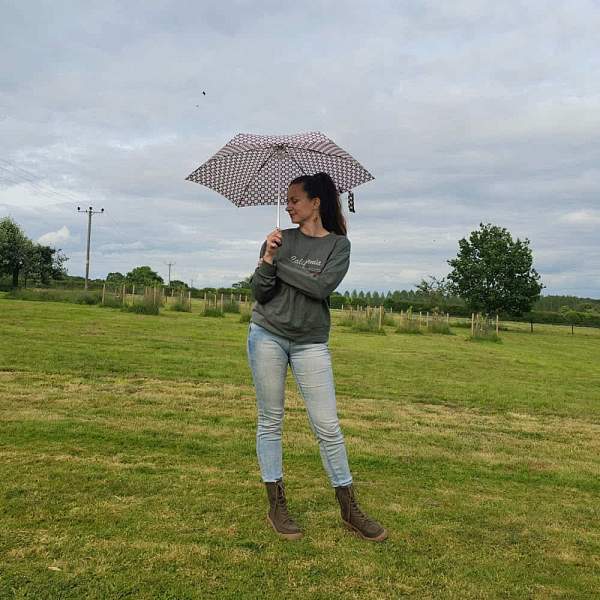 L501-4478 FlowerCheck (Цветная клетка) Зонт женский механика Fulton Fulton, Артикул: L501-4478 FlowerCheck фото №1