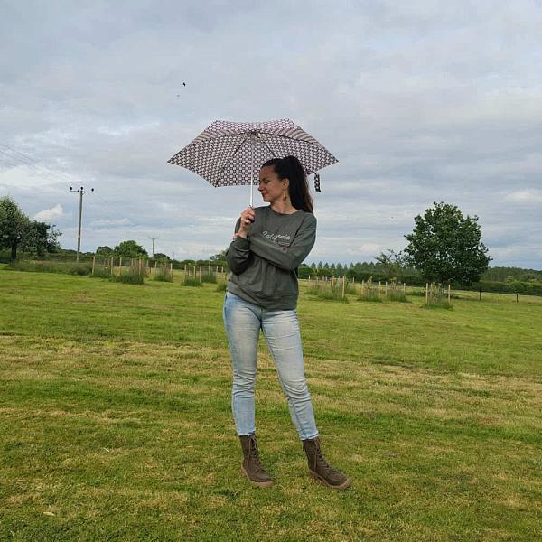 L501-4478 FlowerCheck (Цветная клетка) Зонт женский механика Fulton Fulton, Артикул: L501-4478 FlowerCheck фото №1