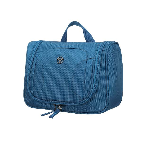 Несессер TORBER,  дорожный, синий, полиэстер, 27х11х22 см T2382B Torber, Артикул: T2382B фото №1