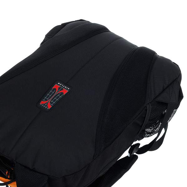 Рюкзак TORBER ROCKIT черный/оранжевый, полиэстер/добби, 32x15x46 см, 22 л T2383B Torber, Артикул: T2383B фото №1