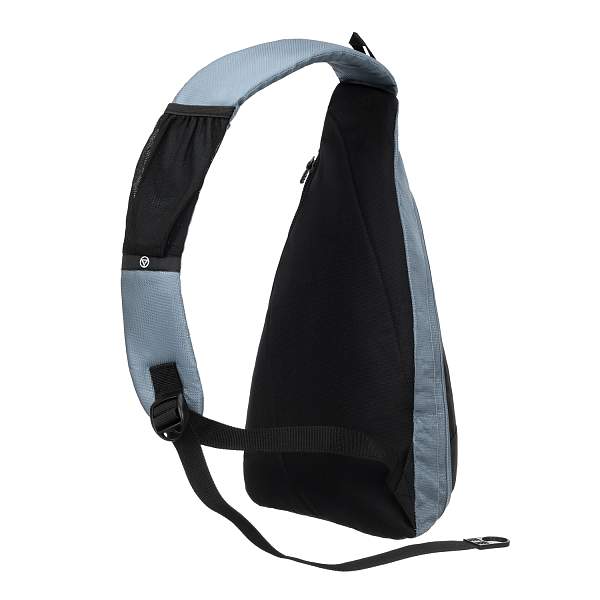 Рюкзак TORBER с одним плечевым ремнем, черный/серый, полиэстер/добби, 25x15x45 см, 7 л T2378 Torber, Артикул: T2378 фото №1