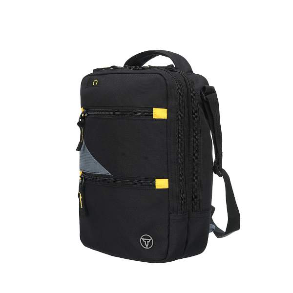 Сумка-планшет TORBER, черный/серый, полиэстер M2, 22 x 9 x 29 см T2379 Torber, Артикул: T2379 фото №1