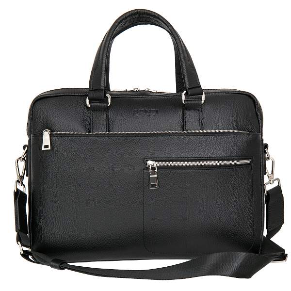 Бизнес-сумка Conti UOMO черный Conti Uomo 7027 black Conti Uomo, Артикул: 7027 black фото №1