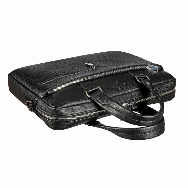 Бизнес-сумка Conti UOMO черный Conti Uomo 7027 black Conti Uomo, Артикул: 7027 black фото №1