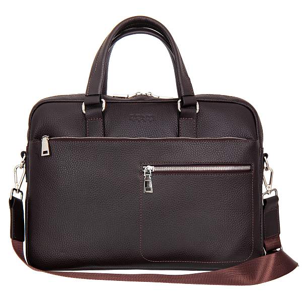 Бизнес-сумка Conti UOMO тёмно-коричневый Conti Uomo 7027 dark brown Conti Uomo, Артикул: 7027 dark brown фото №1