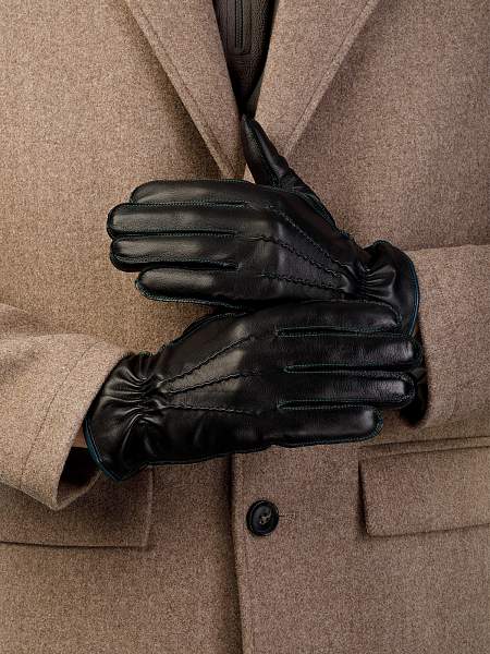Перчатки мужские ш+каш. OS00113 black Eleganzza, Артикул: OS00113-10_01-00036 фото №1