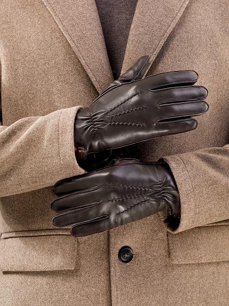 Перчатки мужские ш+каш. OS00113 black Eleganzza, Артикул: OS00113-10_01-00036 фото №1