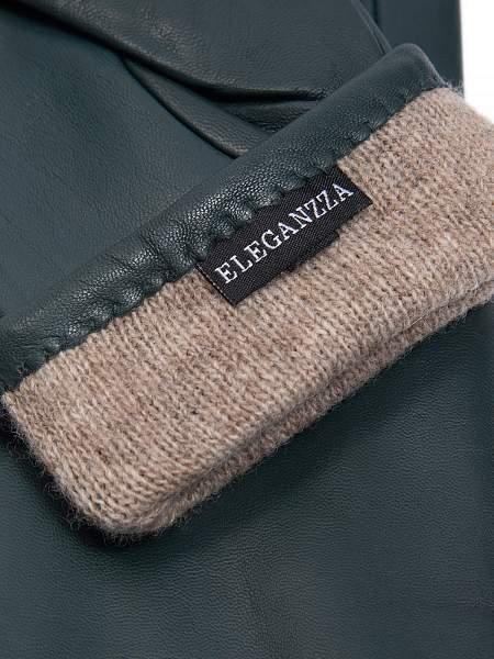 Перчатки женские ш+каш. IS01080 d.green Eleganzza, Артикул: IS01080-7_01-000369 фото №1
