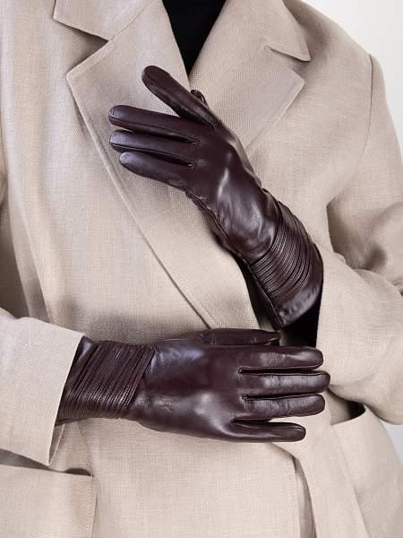 Перчатки женские 100% ш IS595 d.brown Eleganzza, Артикул: IS595-65_01-00036 фото №1