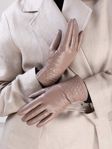 Перчатки жен п/ш LB-0113 cacao Labbra, Артикул: LB-0113-7_01-000369 фото №1