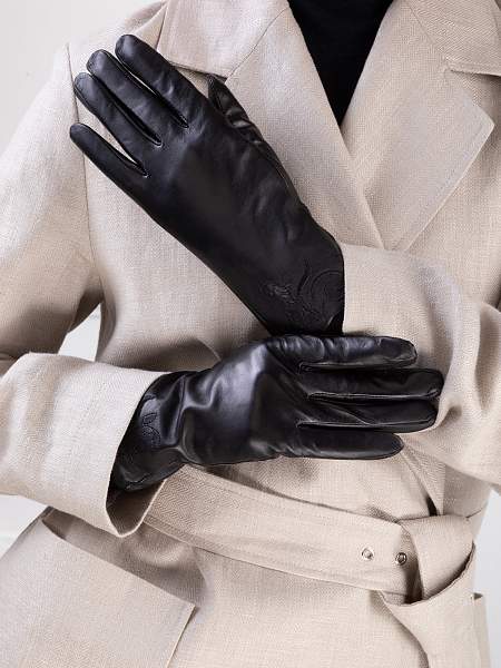 Перчатки жен п/ш LB-0106 black Labbra, Артикул: LB-0106-65_01-00036 фото №1