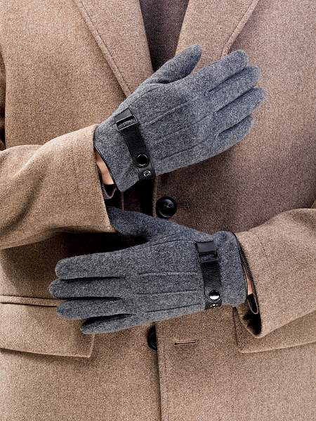 Перчатки муж флис LB-0806 black Labbra, Артикул: LB-0806-9_01-000369 фото №1