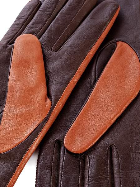 Перчатки женские ш/п F-IS0065 cork/d.brown Eleganzza, Артикул: F-IS0065-65_01-00005 фото №1