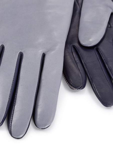 Перчатки женские ш+каш. TOUCH F-IS0065 grey/d.blue Eleganzza, Артикул: TOUCH F-IS0065-7_01-00009 фото №1