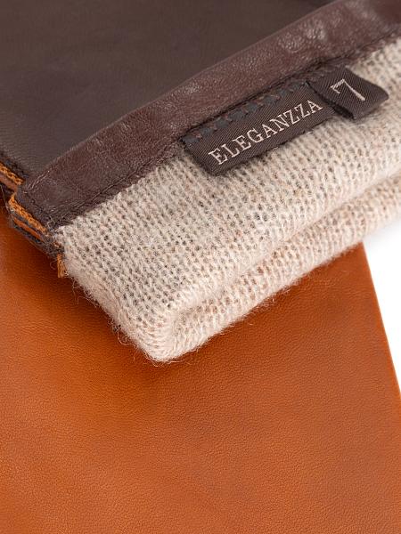 Перчатки женские ш+каш. TOUCH F-IS0065 grey/d.blue Eleganzza, Артикул: TOUCH F-IS0065-7_01-00009 фото №1