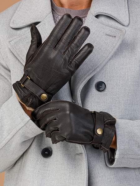 Перчатки мужские 100% ш HS200-B brown Eleganzza, Артикул: HS200-B-9_00111748 фото №1