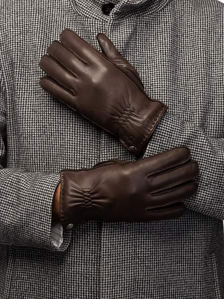 Перчатки мужские 100% ш HS640 brown Eleganzza, Артикул: HS640-9_00109626 фото №1