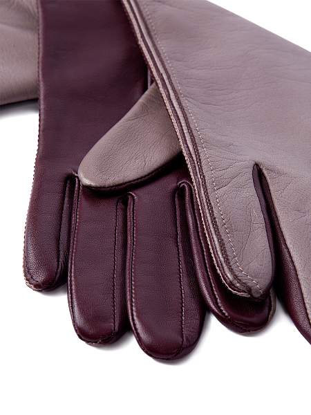 Перчатки женские ш/п F-IS0065 latte/black Eleganzza, Артикул: F-IS0065-65_01-00029 фото №1