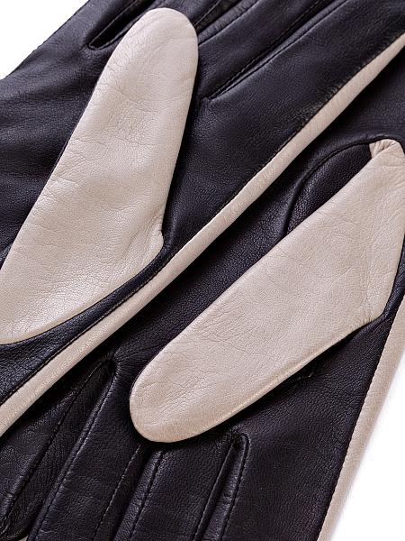 Перчатки женские ш/п F-IS0065 latte/black Eleganzza, Артикул: F-IS0065-65_01-00029 фото №1