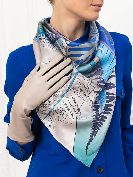 Перчатки женские ш/п F-IS0065 latte/black Eleganzza, Артикул: F-IS0065-65_01-00029 фото №1