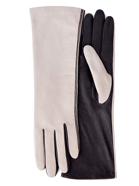 Перчатки женские ш/п F-IS0065 latte/black Eleganzza, Артикул: F-IS0065-7_01-000299 фото №1