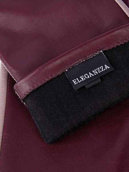Перчатки женские ш/п F-IS0065 latte/black Eleganzza, Артикул: F-IS0065-7_01-000299 фото №1