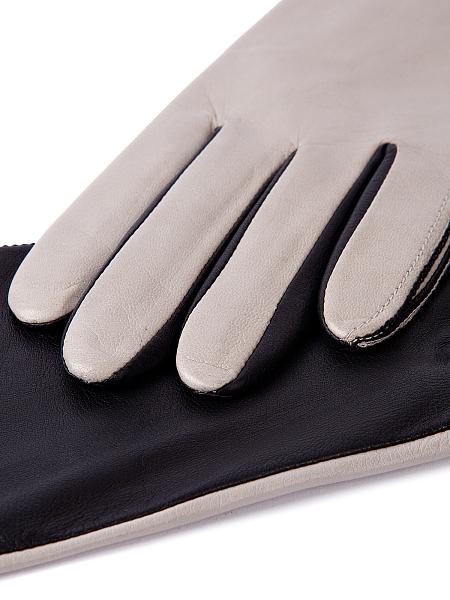 Перчатки женские ш/п F-IS0065 latte/black Eleganzza, Артикул: F-IS0065-75_01-00029 фото №1