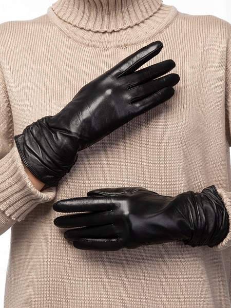 Перчатки жен п/ш LB-8228 black Labbra, Артикул: LB-8228-7_01-000093 фото №1