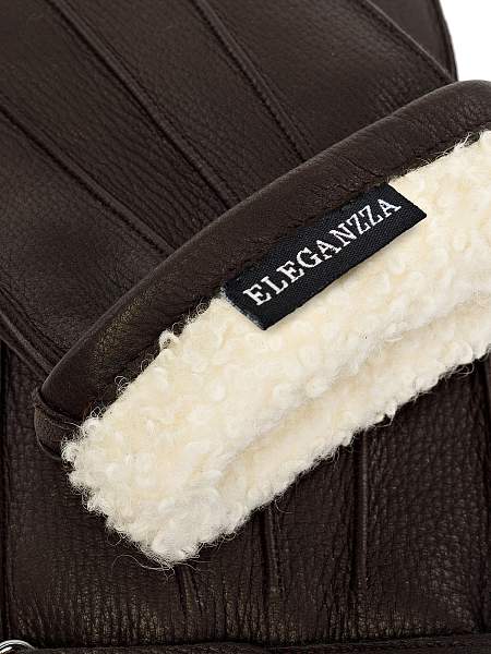 Перчатки мужские н/м ягн OS620 black Eleganzza, Артикул: OS620-9_01-000044 фото №1