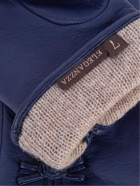 Перчатки женские ш+каш. F-IS0084 d.blue Eleganzza, Артикул: F-IS0084-65_01-00010 фото №1