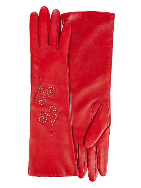 Перчатки женские ш+каш. F-IS0018 d.brown Eleganzza, Артикул: F-IS0018-7_01-000106 фото №1
