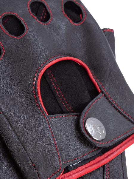 Перчатки мужские б/п HP01113 black/red Eleganzza, Артикул: HP01113-8_01-000309 фото №1