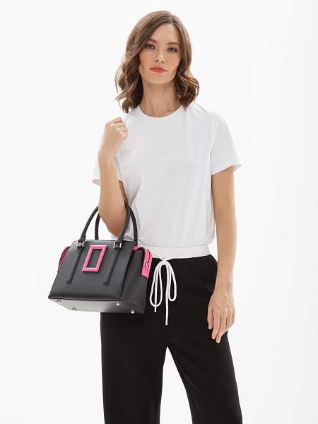 Сумка ELEGANZZA Z9082-8294 black/persian rose Eleganzza, Артикул: Z9082-8294-01-00047955 фото №1