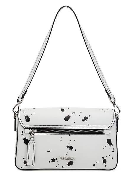 Сумка ELEGANZZA ZQ76-2251 white/black Eleganzza, Артикул: ZQ76-2251-01-00048416 фото №1