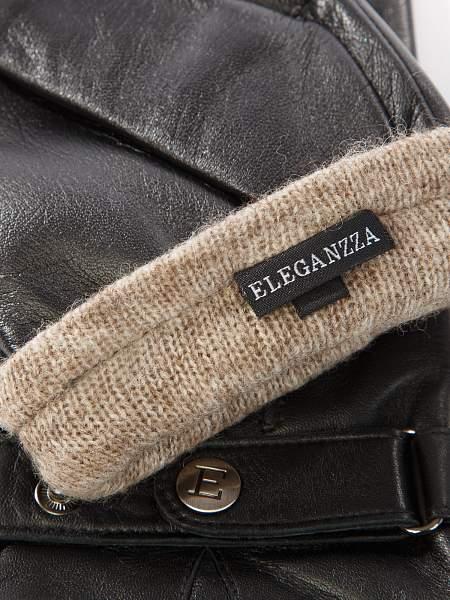 Перчатки мужские 100% ш IS980 black/d.grey Eleganzza, Артикул: IS980-8_01-000170 фото №1