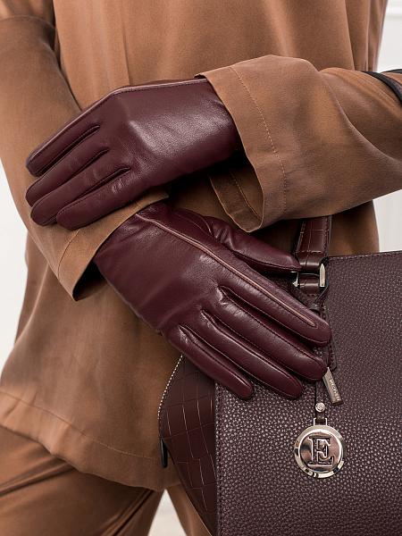 Перчатки женские 100% ш IS963 plum Eleganzza, Артикул: IS963-7_01-000273 фото №1