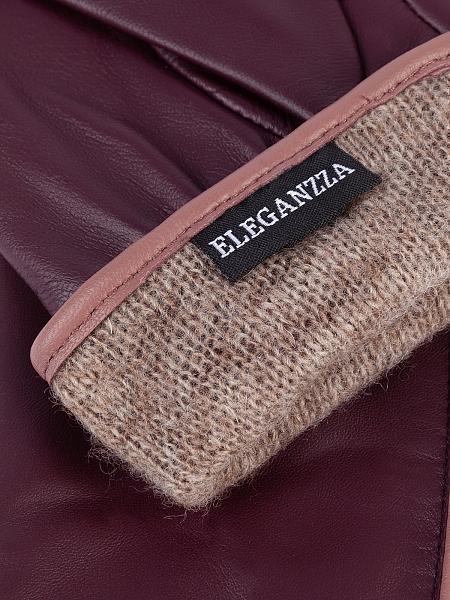 Перчатки женские 100% ш IS963 plum Eleganzza, Артикул: IS963-7_01-000273 фото №1