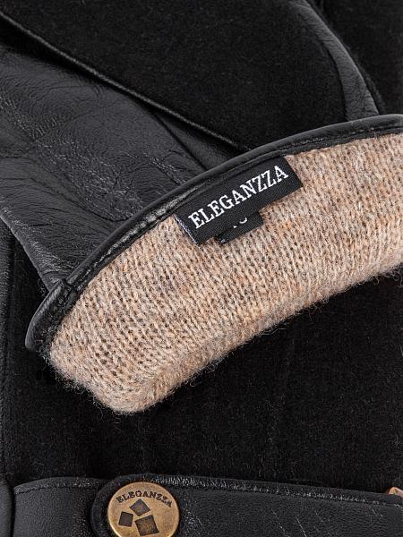 Перчатки мужские 100% ш TOUCH IS0161 black Eleganzza, Артикул: TOUCH IS0161-9_01-000274 фото №1