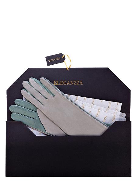 Перчатки женские ш/п F-IS0065 lemon/black Eleganzza, Артикул: F-IS0065-65_01-00033 фото №1