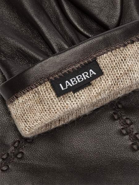 Перчатки жен п/ш LB-0511 d.brown Labbra, Артикул: LB-0511-7_01-000232 фото №1