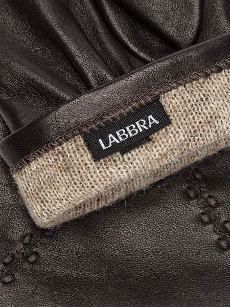 Перчатки жен п/ш LB-0511 d.brown Labbra, Артикул: LB-0511-75_01-00023 фото №1