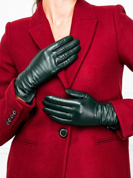 Перчатки жен п/ш LB-0190 d.brown Labbra, Артикул: LB-0190-7_01-000232 фото №1