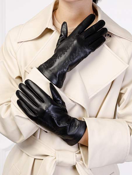 Перчатки жен ш/п LB-0511 black Labbra, Артикул: LB-0511-7_01-000233 фото №1