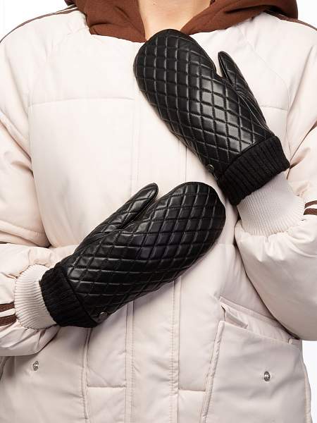 Рукавицы жен п/ш LB-0095 black Labbra, Артикул: LB-0095-65_01-00030 фото №1